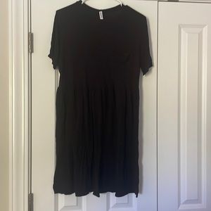 Black T-Shirt Dress - Boutique Brand!